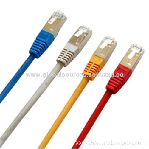 RJ45 Patch Lead Cat5e Cat6 26AWG Patch Cables with 50m Length, Stretch-proof